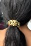 Gold Color Metal Rubber Buckle