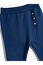 Basic Jogger Sweatpants Elastic Waist Textured Cotton - 3
