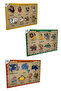 Set of 3 Wild-Sea-Farm Animal 29.5X19.5Cm Educational-Tutorial Healthy Wooden Kids Puzzle Jigsaw