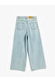 Wide Leg Jeans with Pockets Cotton - Wide Leg Jeans - 4