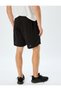 Sports Shorts Leggings Waist Lace up Geometric Printed Pocket Detail - 4