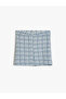 Tweed Skirt Floral Button Detailed - 2