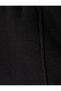 High Waist Sweatpants with Double Waist Detail, Ribbed and Laced at the Waist - 6
