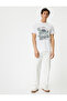 Cotton College Printed Crew Neck Short Sleeve T-Shirt - 2