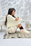 Beige Fur Women's Boots Gd50 - 4