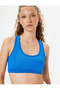 Sleeveless U-Neck Slim Fit Covered Sports Bra