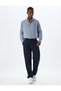 Linen Shirt Long Sleeve Buttoned Collar Detailed - 2