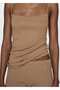 Strappy Knitwear T-Shirt