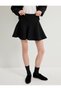 Mini Tweed Flared Skirt Fitted at the Waist - 3