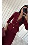 Claret Red Premium Suit Set - 4