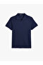 Polo Collar T-Shirt Short Sleeve Cotton