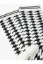 Patterned Socket Socks Houndstooth - 3