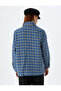 Tweed Shirt Jacket with Pocket Detail and Long Sleeves - 4