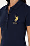 Women's Navy Blue Knitted Dress 50280069-vr033 - 6