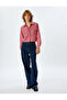 Crop Shirt Long Sleeve Classic Collar Buttoned Pocket Detail