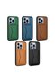 iPhone 12 Pro Compatible Card Holder Stand Pu Leather Zore Memo Case-Brown - 2