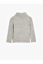Basic Turtleneck T-Shirt Long Sleeve Viscose Fabric - 2