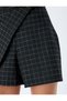 Mini Double Breasted Shorts Skirt Standard Waist - 5