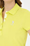 Women's Pistachio Green Basic Polo Neck T-Shirt 50280060-Vr087 - 7