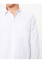 Oxford Shirt Long Sleeve Pocket Detail Cotton Blend Regular Fit - 5