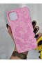 iPhone 14 Plus / 15 Plus Compatible Velvet Inside Launch Leopard Printed Case - 5