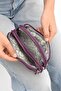 Clinker Fabric Mini Cross Strap Women's Mobile Phone Bag Hand Bag Wallet 10*18 cm Water Repellent - 4