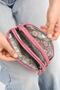 Clinker Fabric Mini Cross Strap Women's Mobile Phone Bag Hand Bag Wallet 10*18 cm Water Repellent - 4