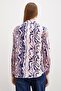 Wave Effect Basic Shirt Pink - 2