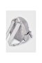 Heart Patterned Backpack - Gray - 4