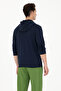 Men's Navy Blue Sweatshirt 50276407 -Vr033 - 5