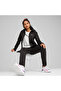 Evostripe Full Zip Women's Black Casual Sweatshirt