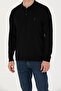 Men's Black Polo Neck Sweater 50275845-Vr046 - 6