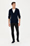 Men's Navy Blue Basic Knitwear Cardigan 50275843 -Vr033 - 4