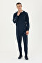 Men's Navy Blue Sweatshirt 50273983 -Vr033 - 4