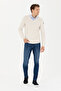 Men's Stone Melange V-Neck Sweater 50277090-Vr225 - 4