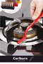 3-Piece Kitchen Cooker Oven Hood Oil Removal Wire Brush Detailed Cleaning Set with Hard Plastic Head - 6