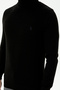 Men's Black Turtleneck Sweater 50277116-Vr046 - 6