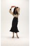 Double Collar Detailed Wrap Front Tie Cotton Fabric Mini Shirt - My - - 5