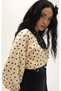 Double Collar Detailed Wrap Front Tie Cotton Fabric Mini Shirt - My - - 7