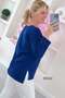 Double Sleeve Glitter Knitwear Blouse 3S022 - 5