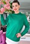 Crew Neck Knitwear Blouse 5K057