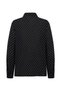 Women's Black Polka Dot Ruffled Smart Shirt - 5