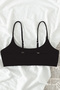 Stylish Design Bikini Top with Adjustable Straps - 2