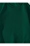 Unisex Oversize Plain Basic Sweatshirt – Dark Green - 5