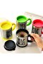 Custom Automatic Mixer Mug - Ready to Drink with One Button! Practical Fast Fun Solution - 5