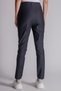 Women's Side Pocket Cotton Chino High Waist Slim Fit Trousers Navy Blue - 4