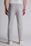 Men's Relaxed Fit Jogger Pants with Side Pockets and Elastic Waist, Navy Blue - 7