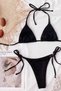 Set bikini cu șireturi - 3