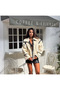 White Plush Oversize Biker Coat - 5