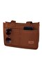 Canvas Hand and Shoulder Bag. Brown Handbag. Women's Handbag. Brown Shoulder Bag. Bag - 5